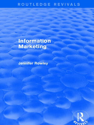 cover image of Information Marketing